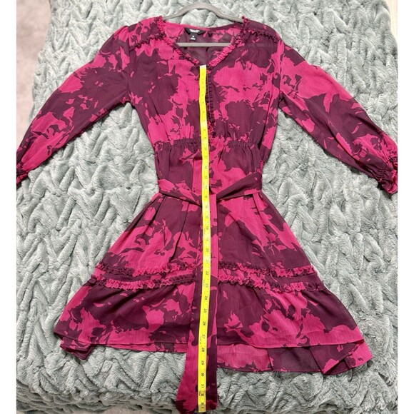 Simply  Vera Vera Want Ruffle Day Dress Medium - Picture 12 of 13